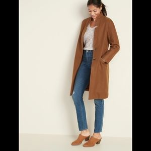 Oversized Long Overcoat